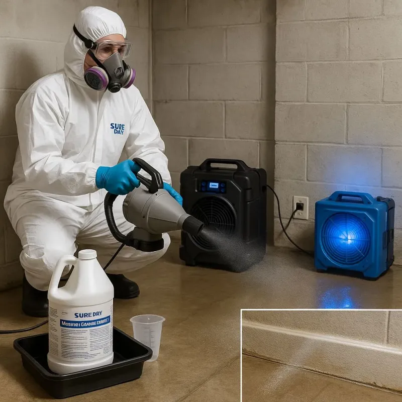 Sanitization and Odor Removal process in Machias, WA
