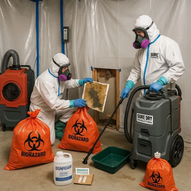 Contaminated Water Handling Protocols process in Machias, WA