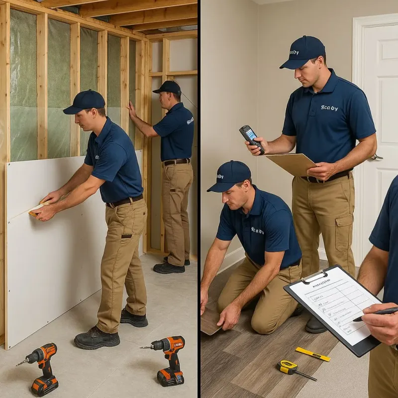 Repairs and Reconstruction process in Machias, WA